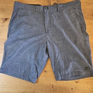 Billabong Mens Crossfire Submersible Walk Shorts Gray  Size 38 Outdoor Swim